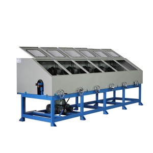 Fully automatic square tube polishing machine