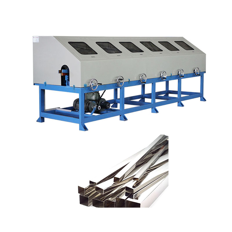 China OEM Mirror Polishing Machine Products - Fully automatic square tube polishing machine – HaoHan detail pictures