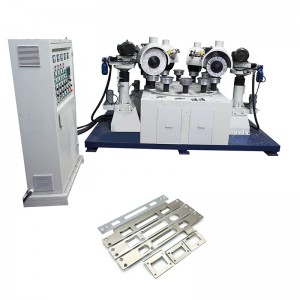CNC Rotary table with axis multifunctional watering & waxing system polishing & grinding smart industrial machine for hardware tooling crafts and irregular shapes on mirror or matt finish