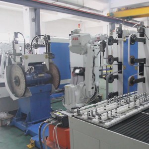 Fully automatic abb robot arm one stop polishing with 4 belt & 2 wheels