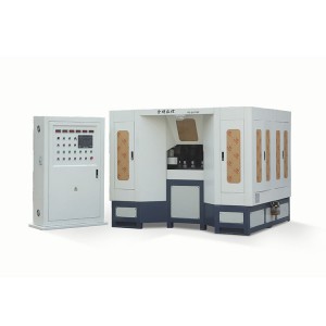 Round cover polishing machine