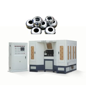 Round cover polishing machine